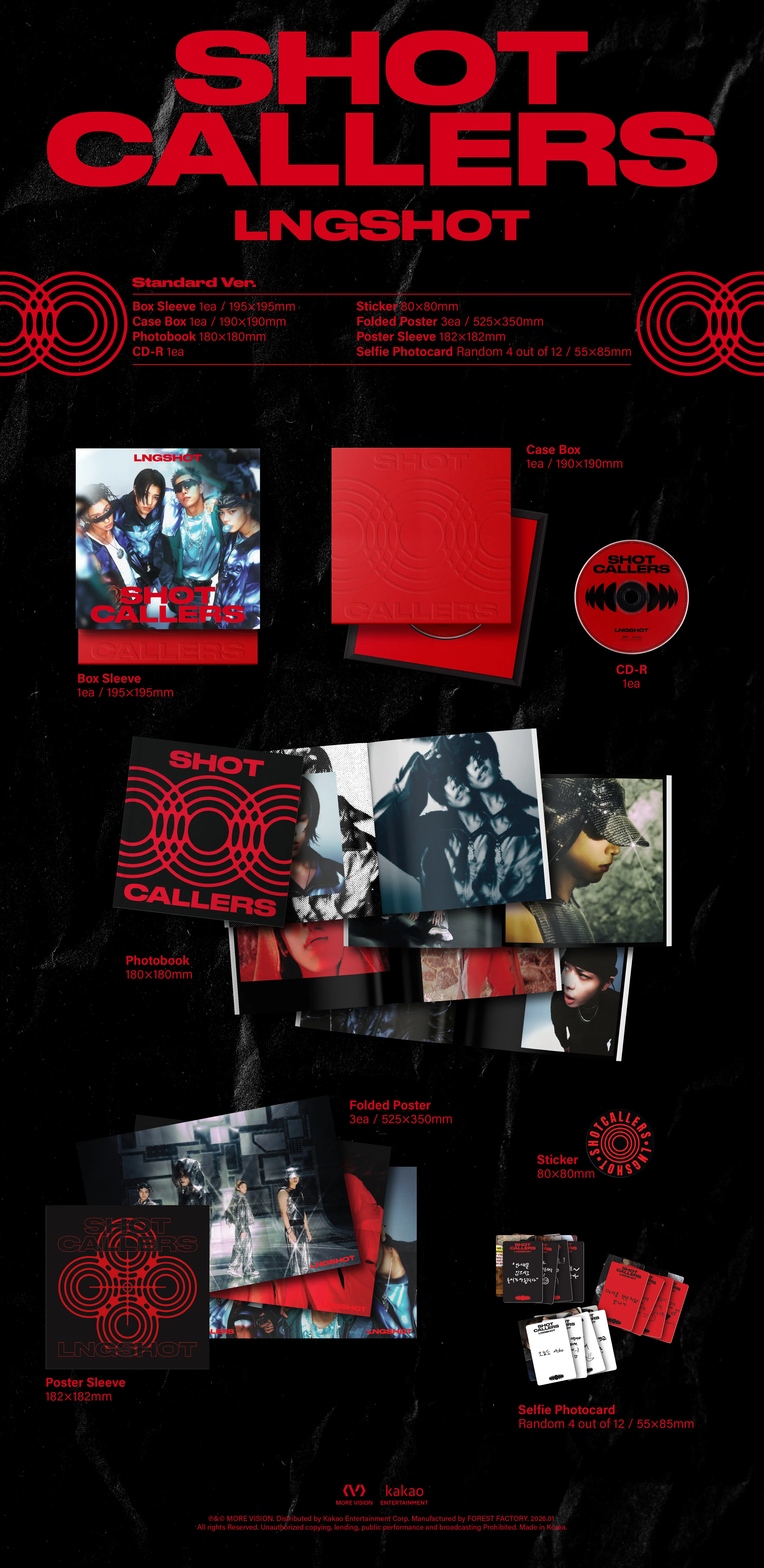 LNGSHOT SHOT CALLERS STANDARD Ver. EVERLINE
